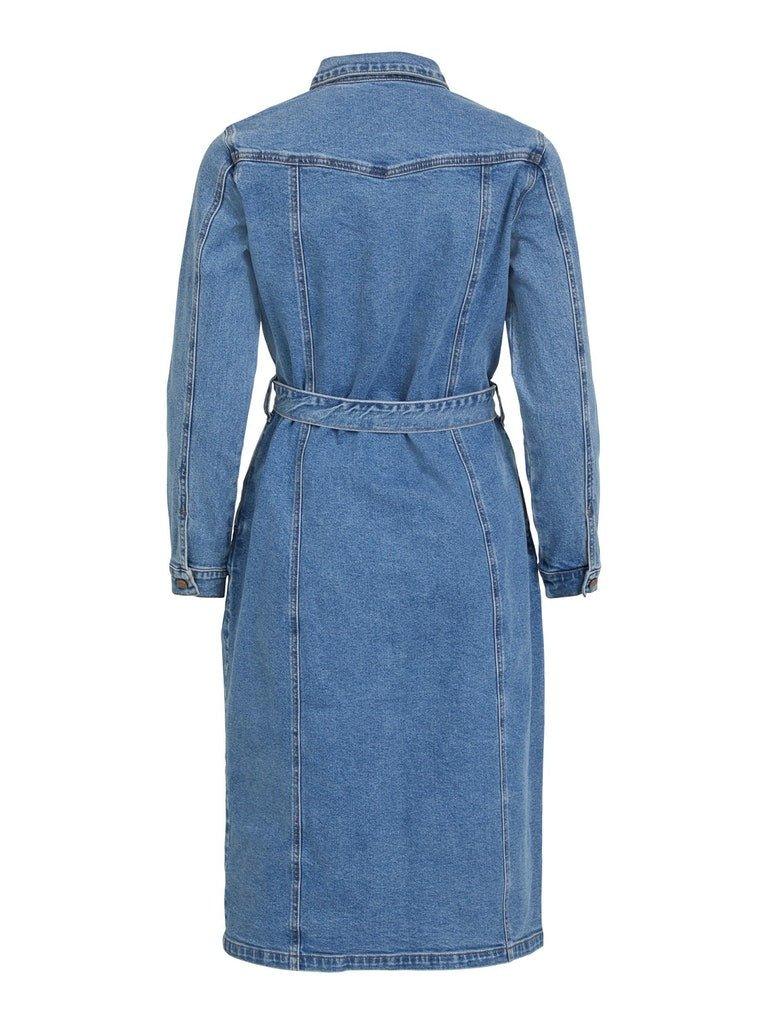 Vila Addis Laria - Denim kjole - HUSET Men & Women