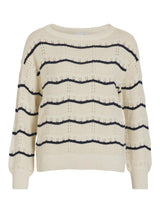 Vila Aleria - Boatneck glitter top - HUSET Men & Women