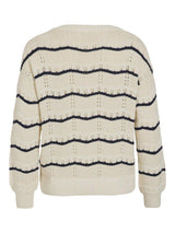Vila Aleria - Boatneck glitter top - HUSET Men & Women