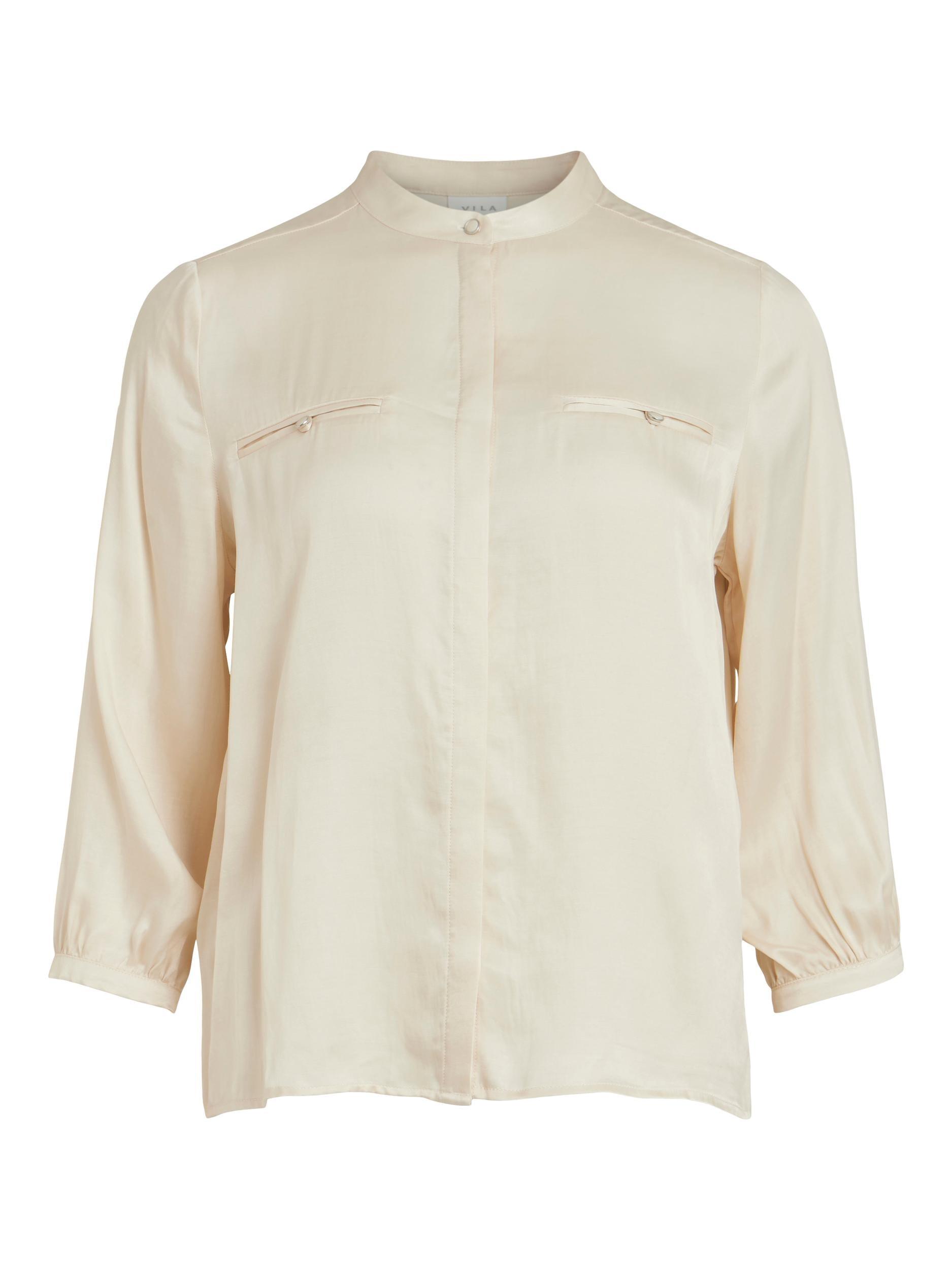 Vila Allie - Bluse af cupro - HUSET Men & Women