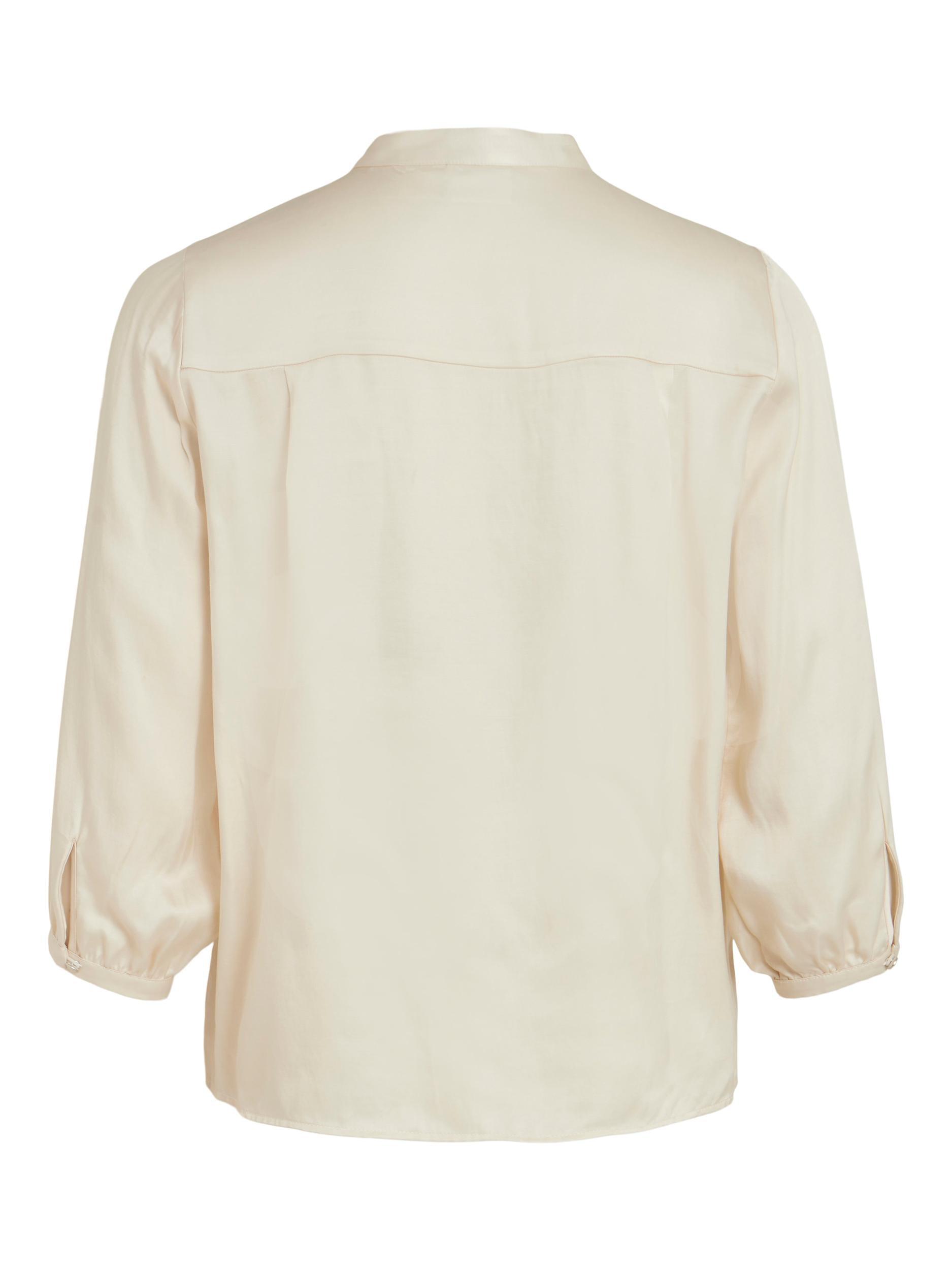 Vila Allie - Bluse af cupro - HUSET Men & Women