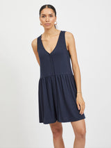 Vila Anika - Kjole m. v-hals - HUSET Men & Women