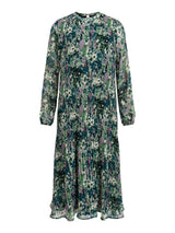 Vila Arilla - Plisse midi kjole - HUSET Men & Women