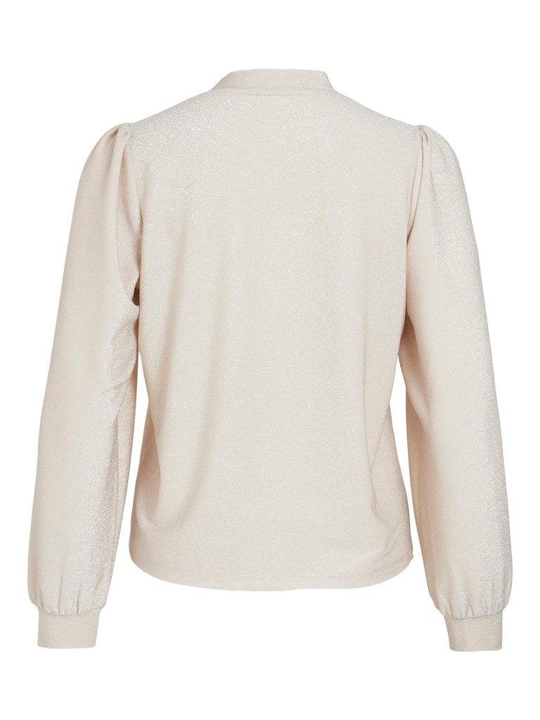 Vila Augustina - Glitter top - HUSET Men & Women