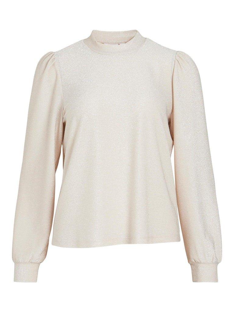 Vila Augustina - Glitter top - HUSET Men & Women