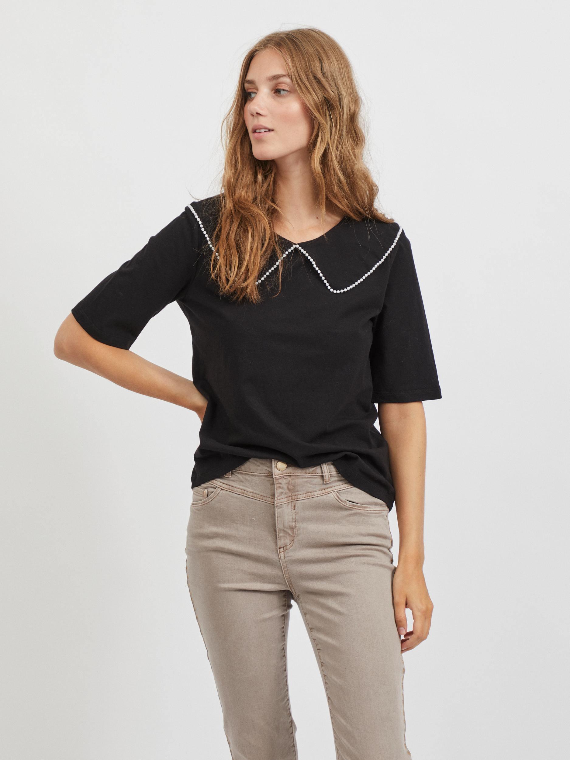 Vila Avaline - Top m. perler - HUSET Men & Women