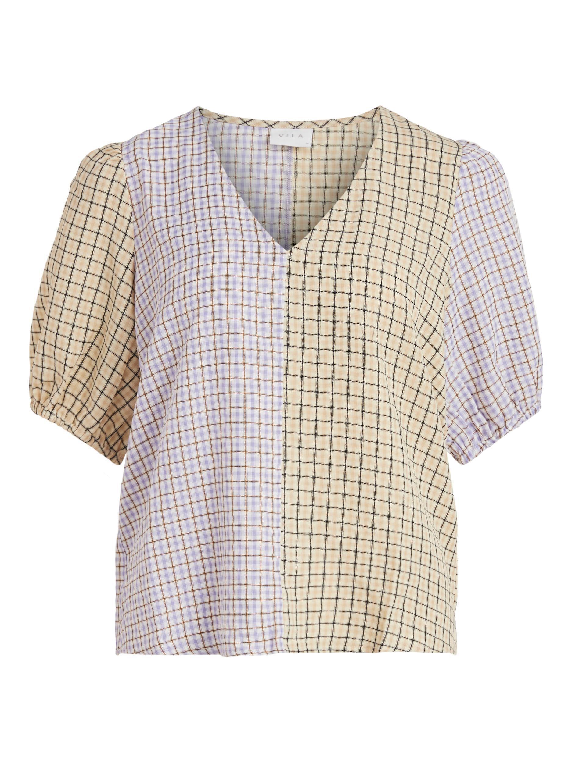 Vila Blocky - Ternet bluse - HUSET Men & Women