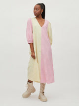 Vila Blocky - Ternet midi kjole - HUSET Men & Women