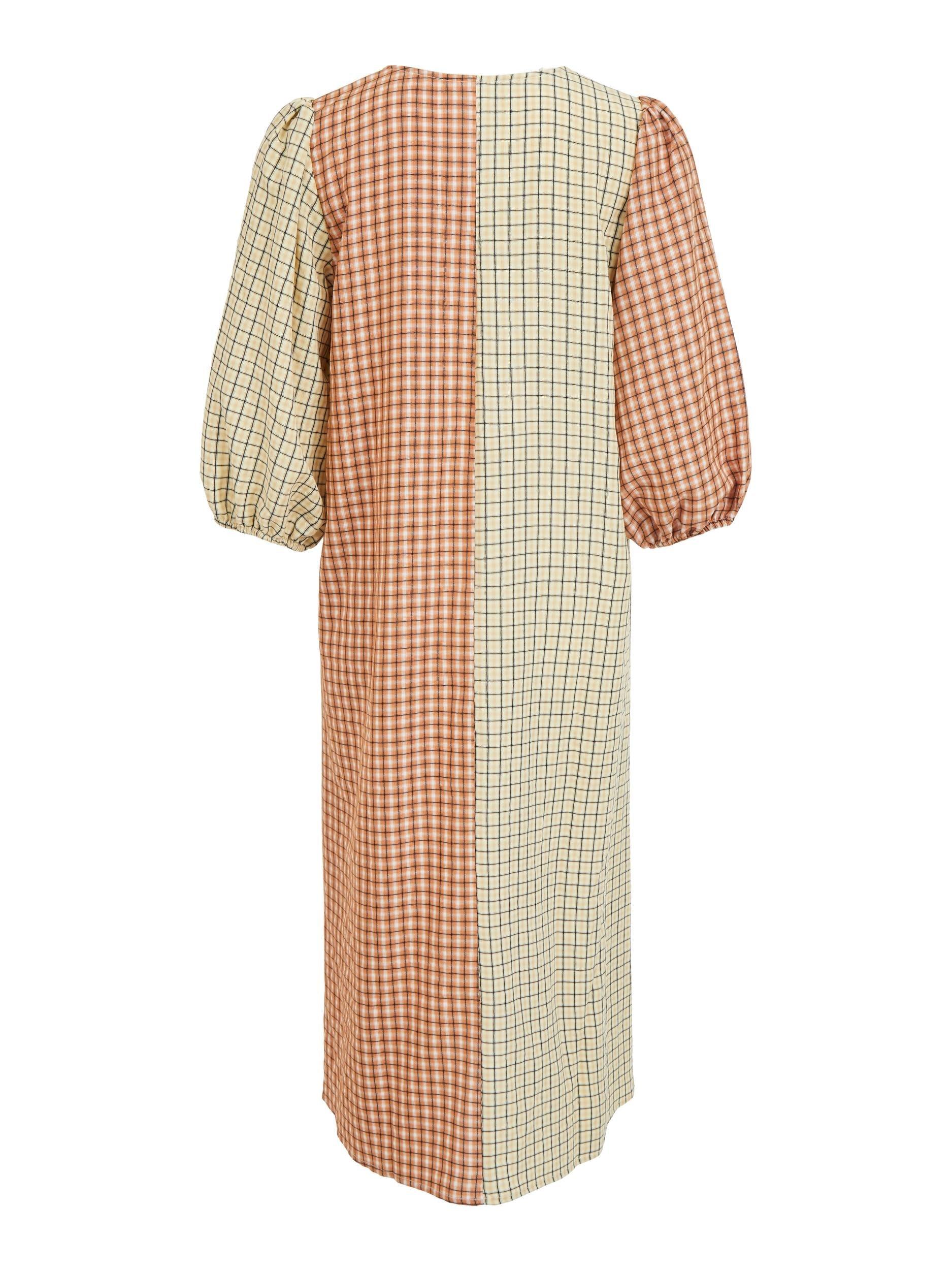 Vila Blocky - Ternet midi kjole - HUSET Men & Women