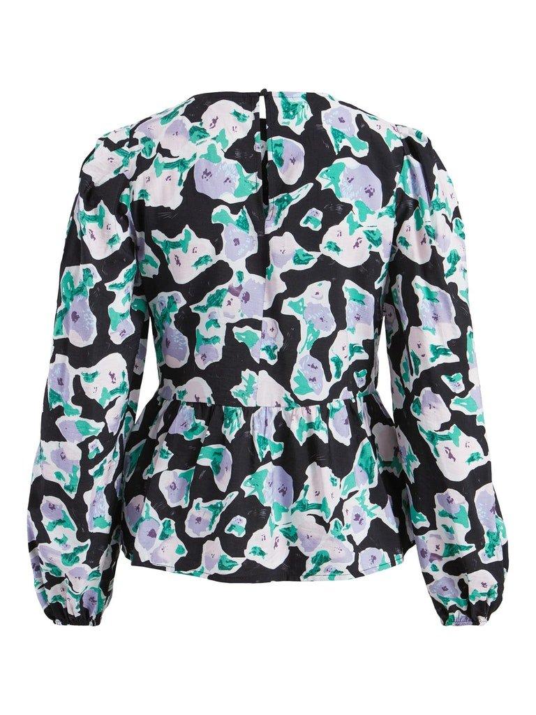 Vila Cays - Bluse med smock detaljer - HUSET Men & Women