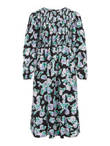 Vila Cays - Midikjole m. smock detaljer - HUSET Men & Women