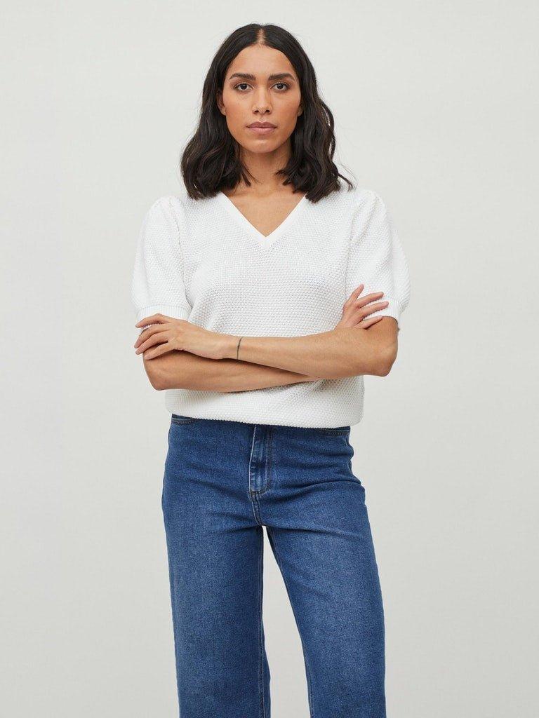 Vila Chassa - Puff strik m. v-hals - HUSET Men & Women