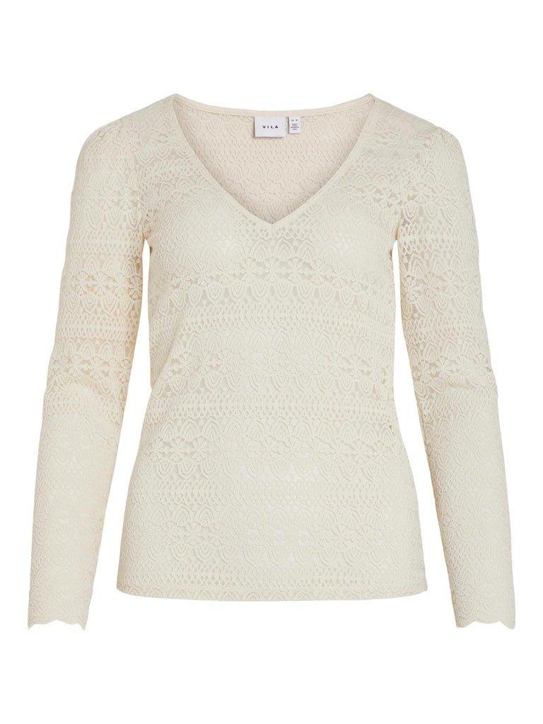Vila Chikka - Blonde top - HUSET Men & Women