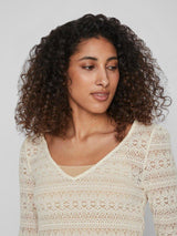 Vila Chikka - Blonde top - HUSET Men & Women