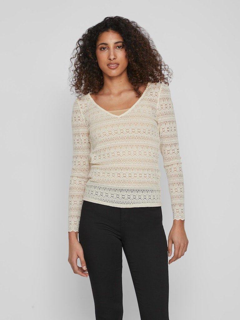 Vila Chikka - Blonde top - HUSET Men & Women