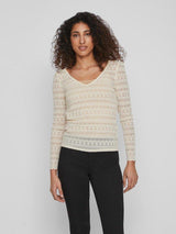 Vila Chikka - Blonde top - HUSET Men & Women