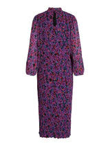 Vila Daliana - Midi plisse kjole - HUSET Men & Women