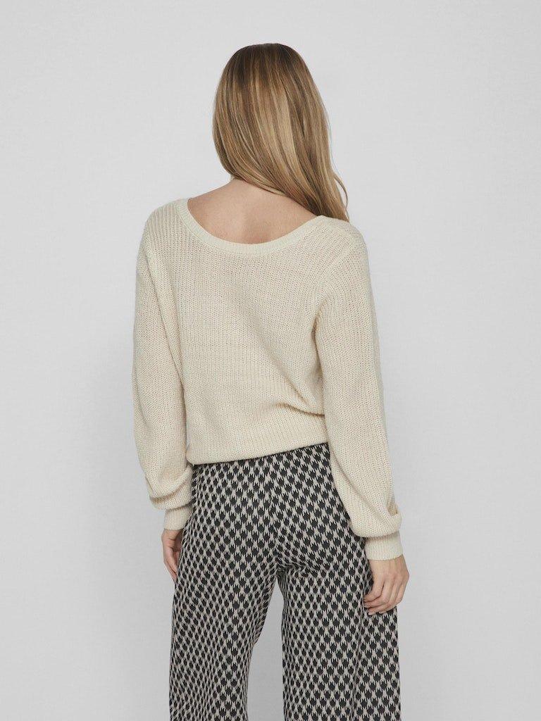 Vila Debra - Reverse strikket top - HUSET Men & Women