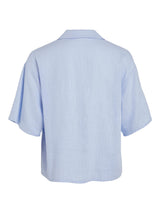 Vila Earthy - Viskose og hør skjorte - HUSET Men & Women