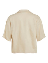 Vila Earthy - Viskose og hør skjorte - HUSET Men & Women