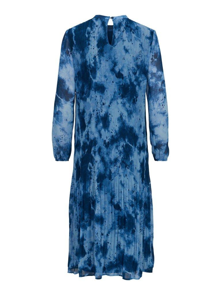 Vila Enora - Plisse midi kjole - HUSET Men & Women