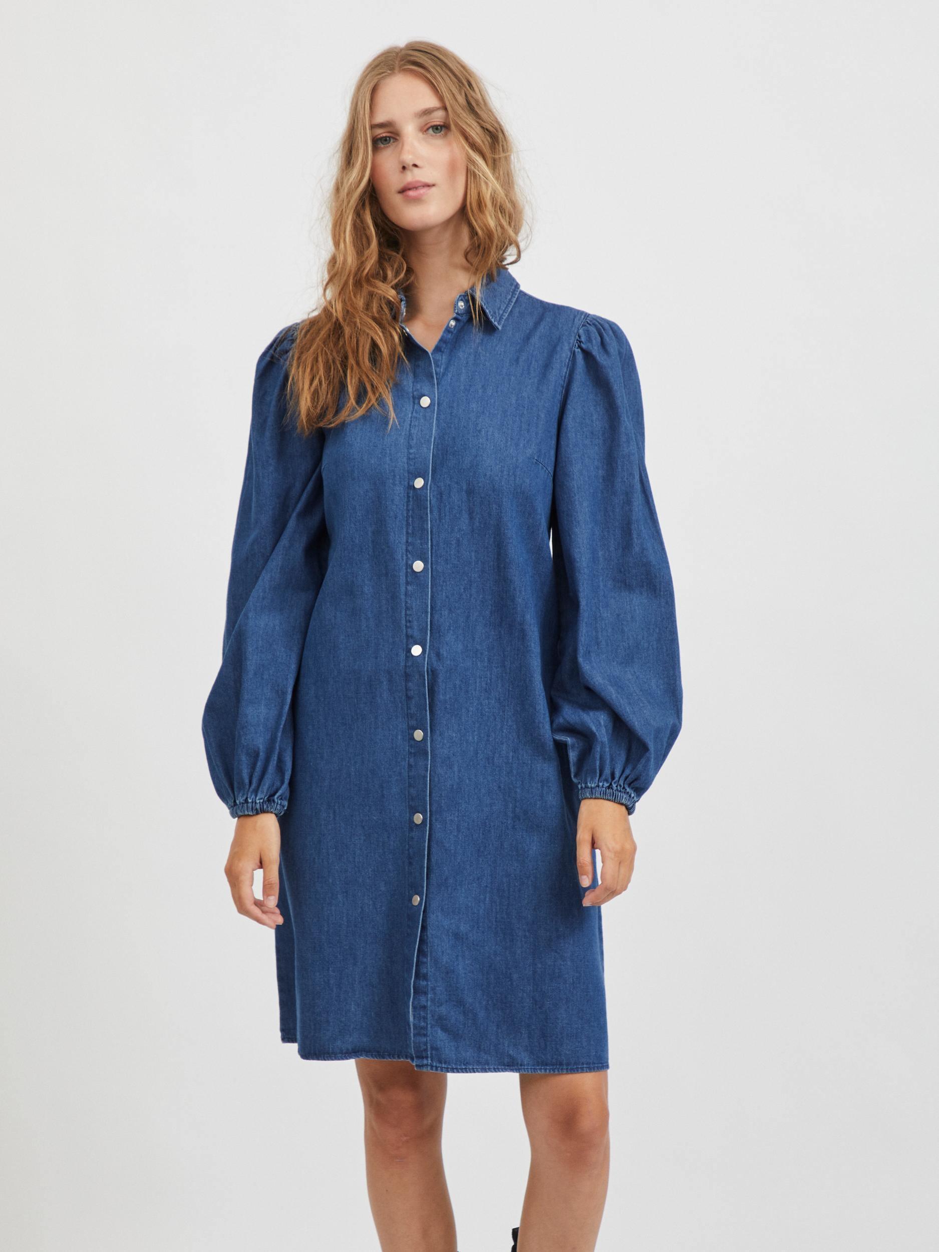 Vila Femie - Denim kjole - HUSET Men & Women