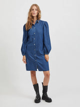 Vila Femie - Denim kjole - HUSET Men & Women