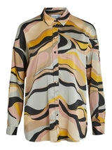 Vila Flowy - Satin skjorte - HUSET Men & Women