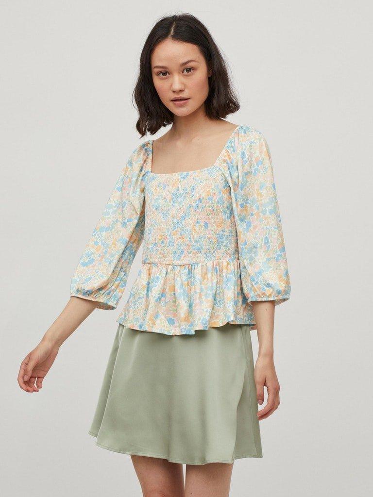 Vila Flowy - Smock top (Petite) - HUSET Men & Women