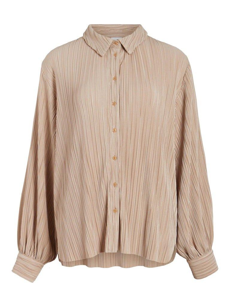 Vila Kerasa - Plissé skjorte - HUSET Men & Women