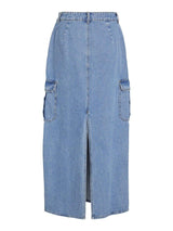 Vila Kuna - Cargo denim nederdel - HUSET Men & Women