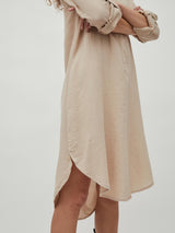 Vila Lania - Midi skjortekjole - HUSET Men & Women