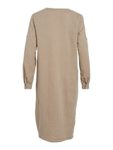 Vila Lania- Skjortekjole med v-hals - HUSET Men & Women