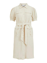 Vila Linnen - Hør midi kjole - HUSET Men & Women