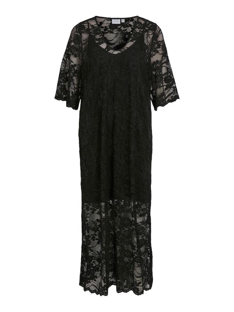 Vila Lorna - Blonde kjole - HUSET Men & Women