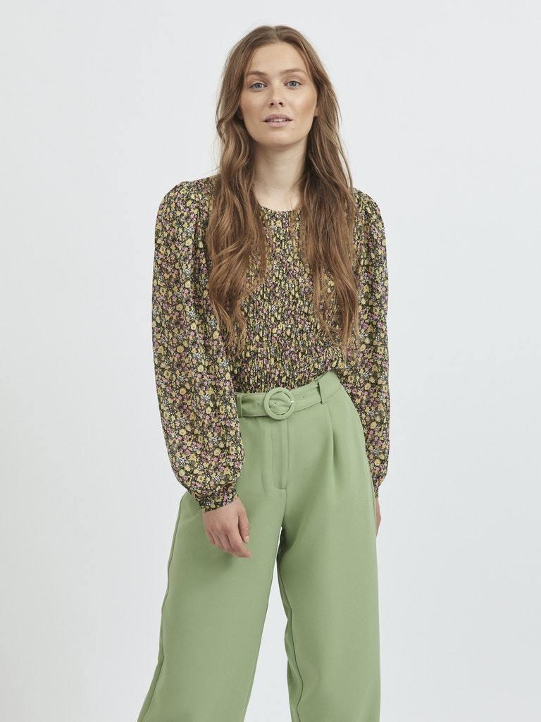 Vila Lyck - Langærmet smock top - HUSET Men & Women