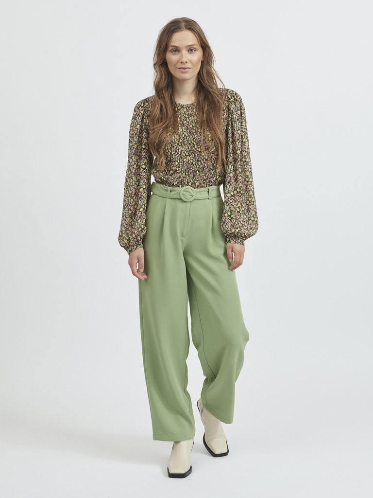 Vila Lyck - Langærmet smock top - HUSET Men & Women