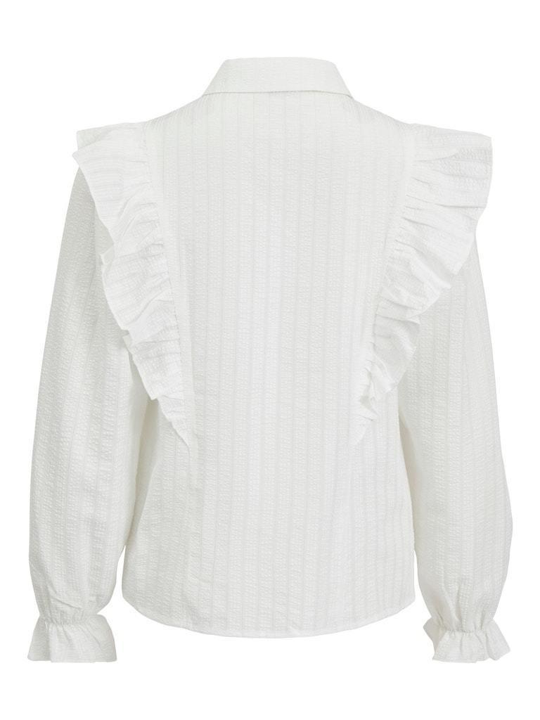 Vila Lyck - Skjorte med flæsedetalje - HUSET Men & Women