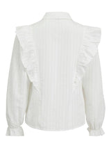 Vila Lyck - Skjorte med flæsedetalje - HUSET Men & Women