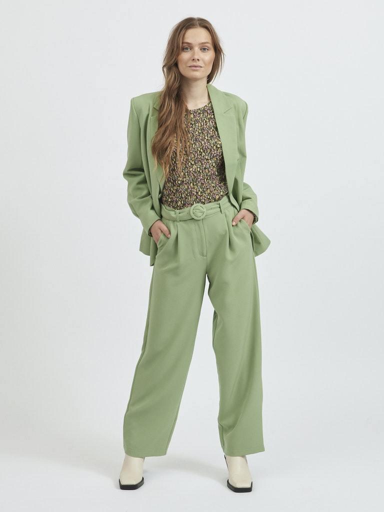 Vila Lyck - Tailored bukser high waist - HUSET Men & Women