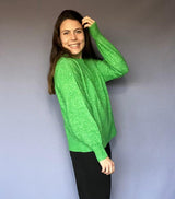 Vila Marcy - Grøn strik - HUSET Men & Women