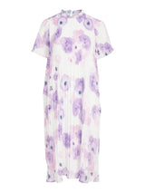 Vila Pinka - Kortærmet plisse kjole - HUSET Men & Women