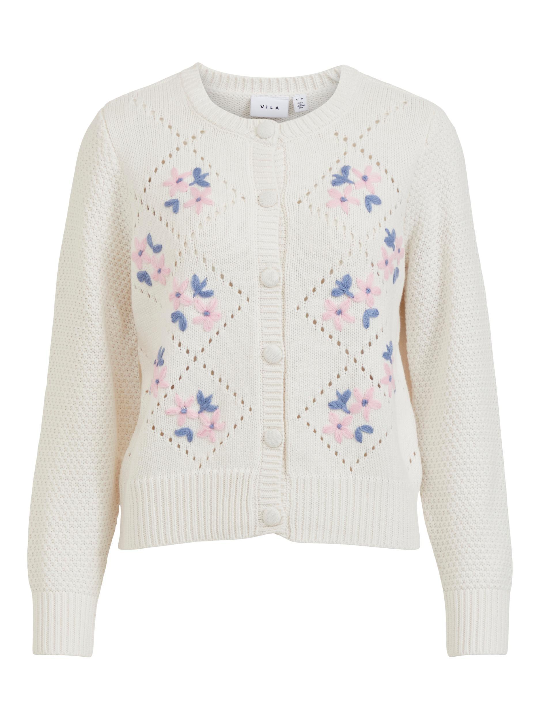 Vila Rosel - Cardigan m. broderi - HUSET Men & Women