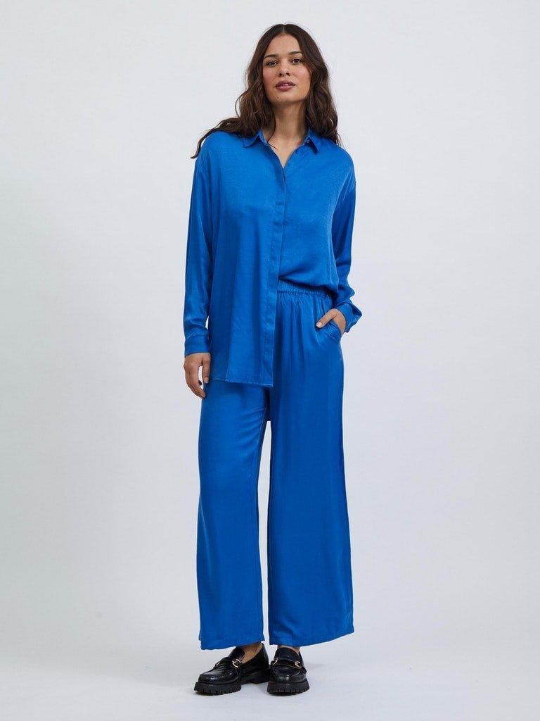 Vila Silla - Satin skjorte - HUSET Men & Women