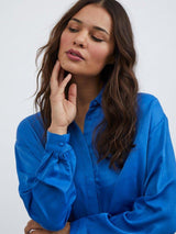 Vila Silla - Satin skjorte - HUSET Men & Women