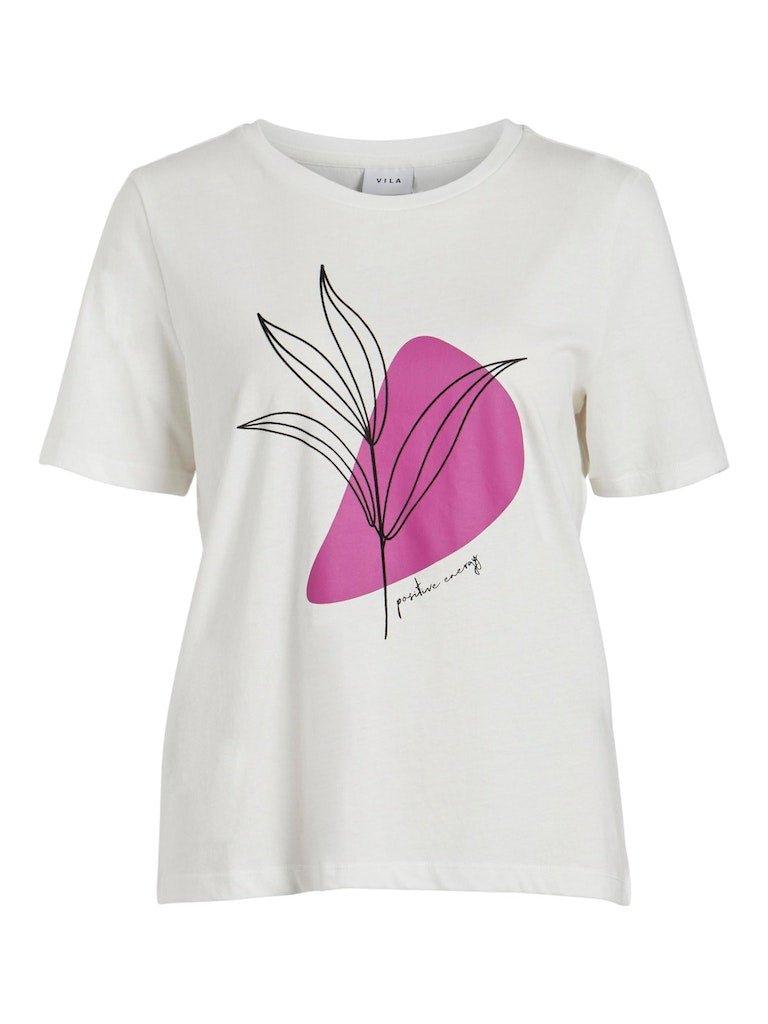 Vila Sybil - Leaf T-shirt - HUSET Men & Women