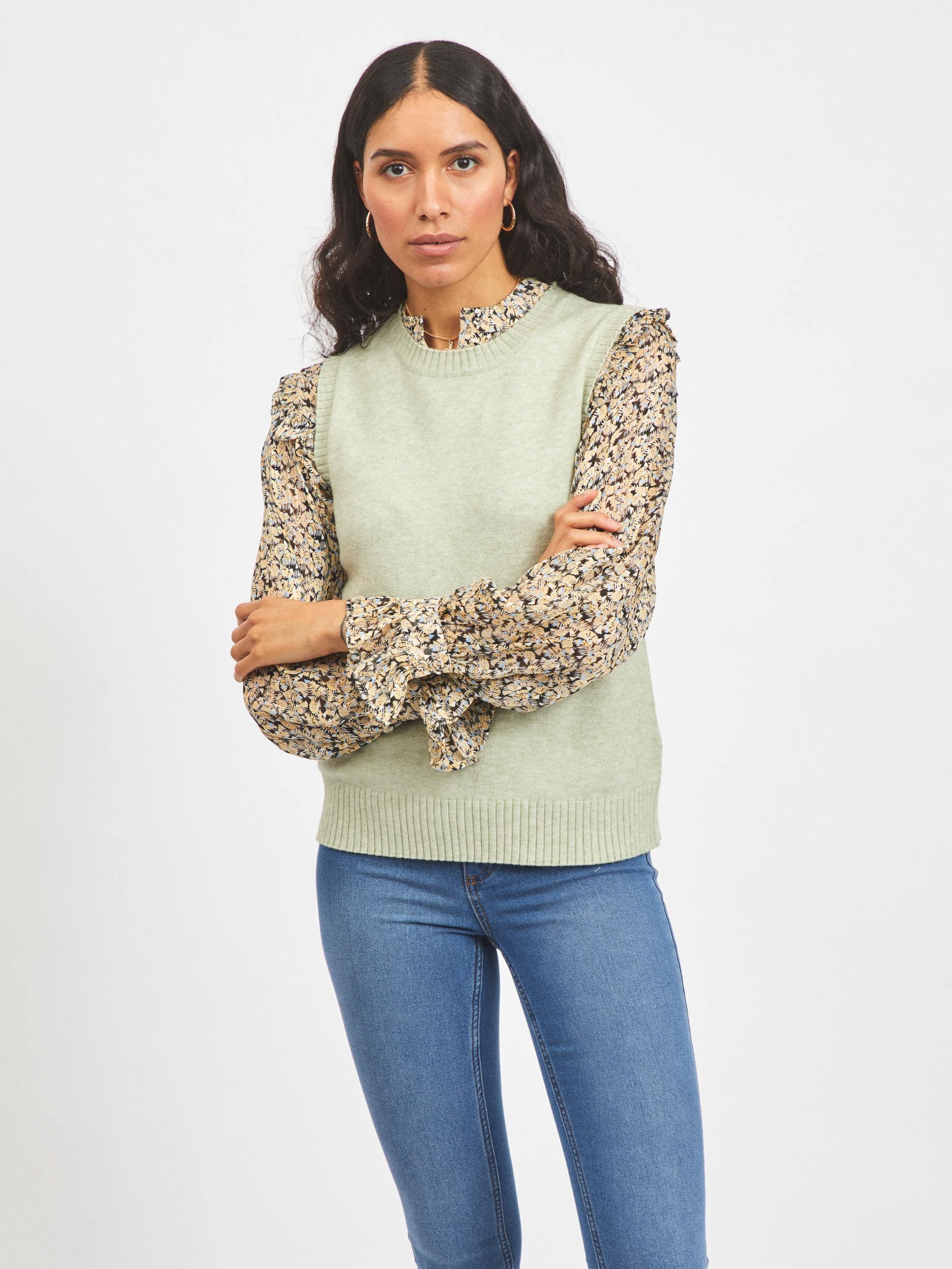 Vila Viril - Strik vest m. o-hals - HUSET Men & Women