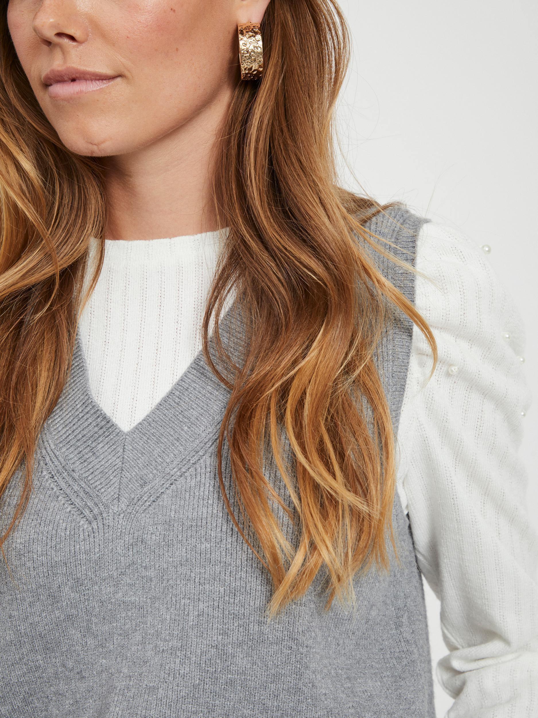 Vila Viril - Strik vest m. v-hals - HUSET Men & Women