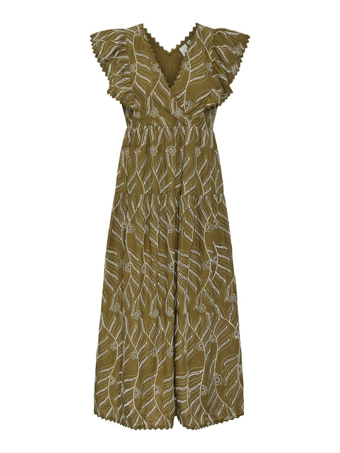 YAS Applica - Blonde kjole - HUSET Men & Women