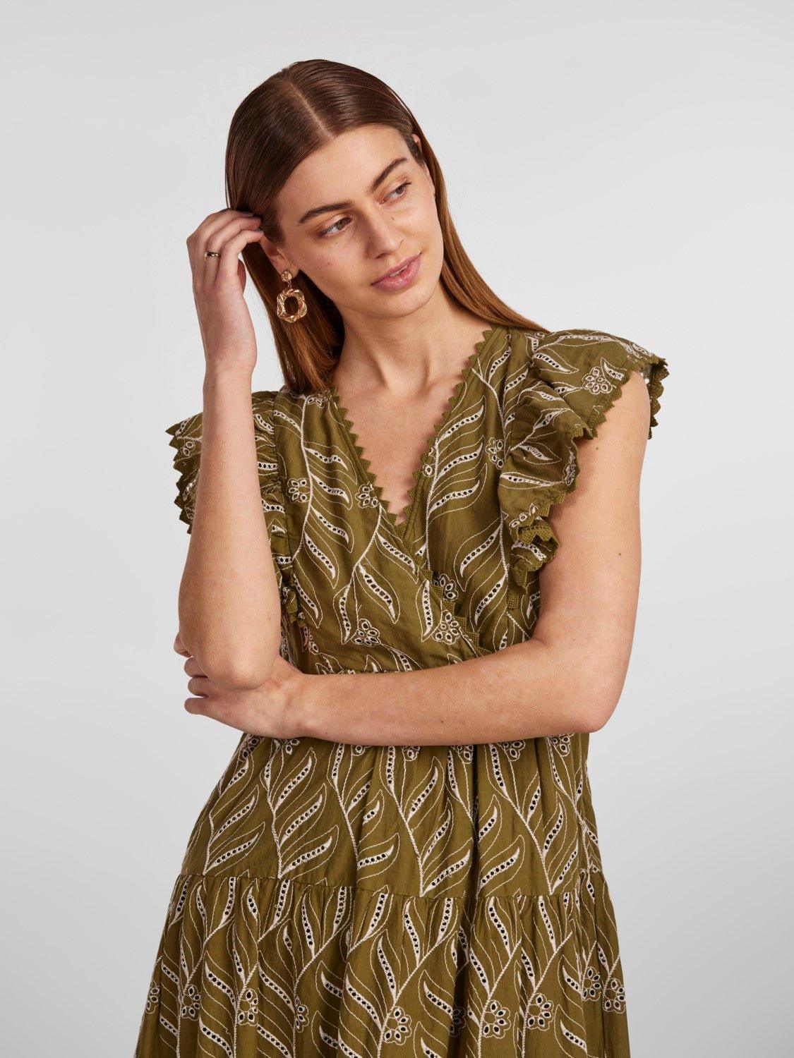 YAS Applica - Blonde kjole - HUSET Men & Women